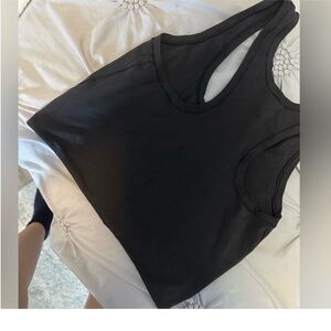 lululemon athletica Black Tank Top